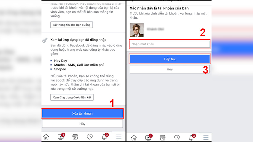 cach xoa tai khoan facebook vinh vien tren dien thoai cua ban hinh 3