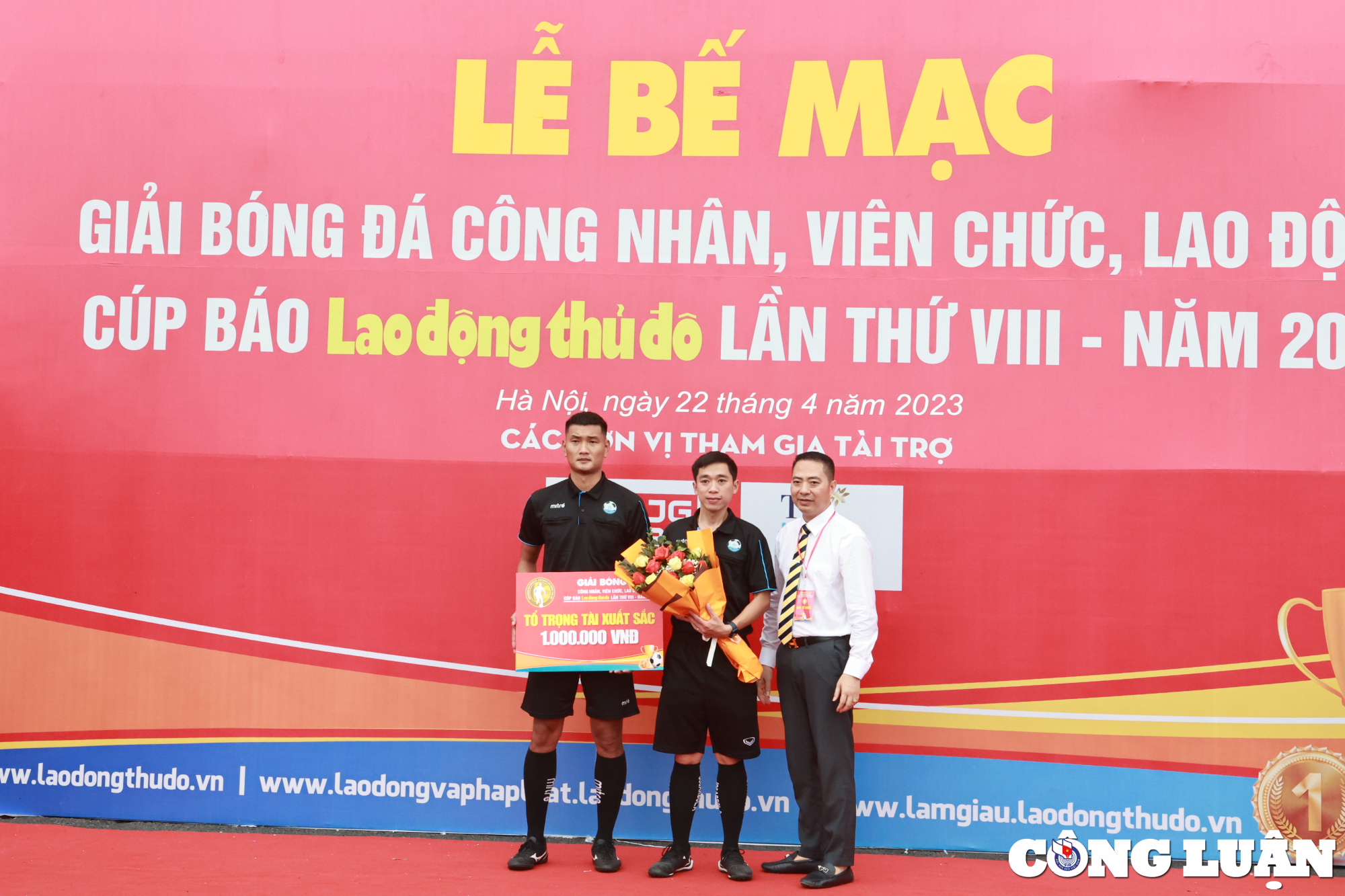 be mac giai bong da cup bao lao dong thu do lan thu viii  nam 2023 hinh 7