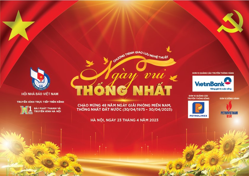 chuong trinh giao luu nghe thuat ngay vui thong nhat hoi tu cac tiet muc di cung nam thang hinh 1