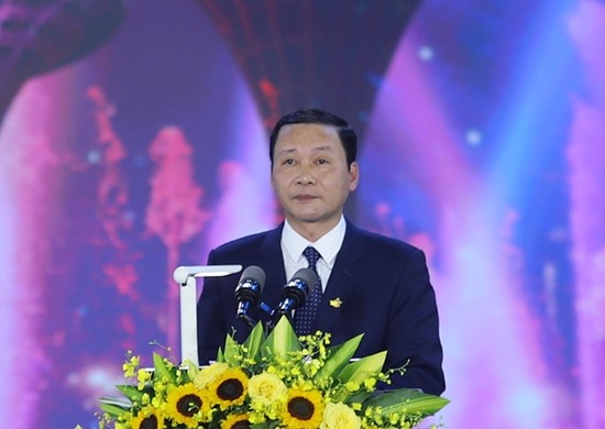 Chủ tịch UBND tỉnh Thanh Hóa Đỗ Minh Tuấn phát biểu khai mạc