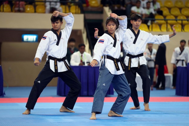 doi taekwondo thai lan tu choi duoc campuchia bao an o tai sea games 32 hinh 1