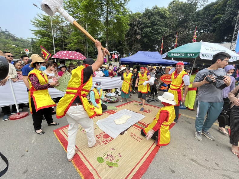 soi noi hoi thi lam banh chung banh day tai le hoi den hung 2023 hinh 5