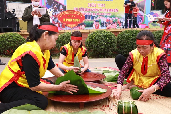 nghe lam banh chung banh giay o phu tho la di san quoc gia hinh 1