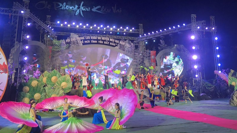 Khai mạc Lễ hội chợ phong lưu Khâu Vai năm 2023.