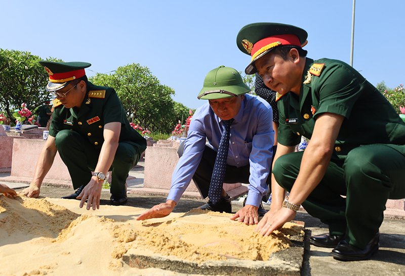 quang binh truy dieu an tang 19 hai cot liet si hy sinh tai lao hinh 3