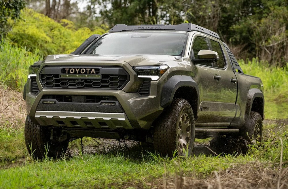 chi tiet toyota tacoma trailhunter 2024 khien dan phuot me man hinh 3