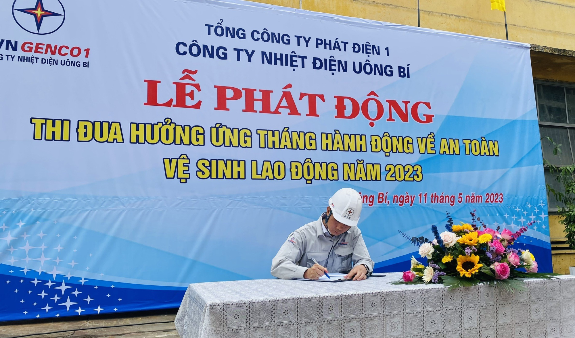 cong ty nhiet dien uong bi trien khai thang hanh dong ve an toan ve sinh lao dong nam 2023 hinh 2