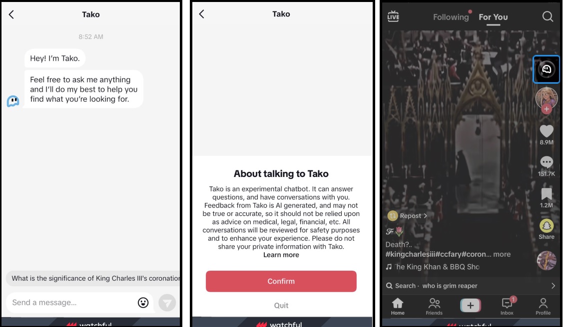 TikTok thử nghiệm chatbot 'Tako' tại Philippines, nhiều tính năng cần lưu ý