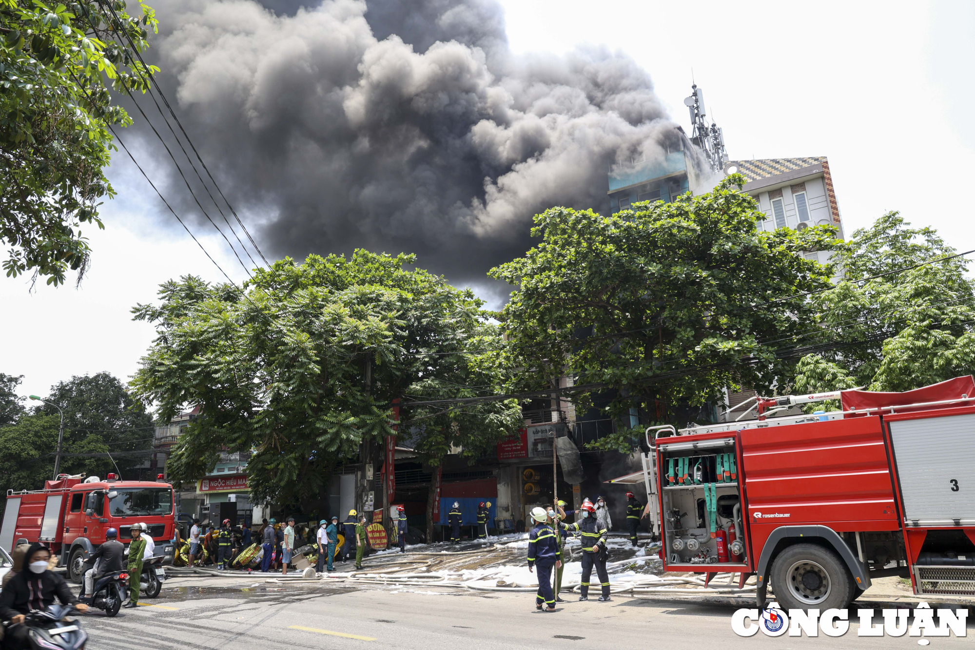 chay lon tai dong anh ha noi 3 can nha gom nhieu tai san bi thieu rui hinh 1