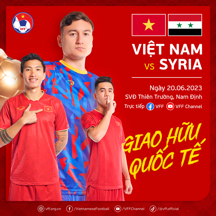 dt viet nam se da giao huu voi hong kong va syria hinh 1