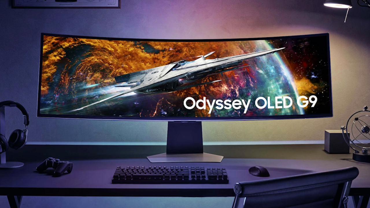 can canh samsung odyssey g9 oled hinh 3