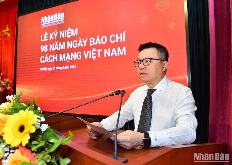 bao nhan dan ky niem 98 nam ngay bao chi cach mang va trao giai bao chi nhan dan hinh 1