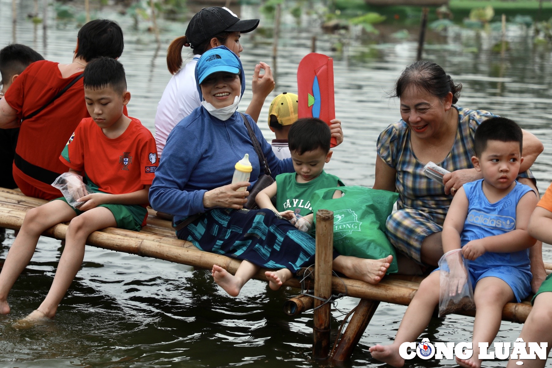 gioi tre ha noi thich thu vui dua voi hang nghin chu ca koi tuyet dep o ho tay hinh 8