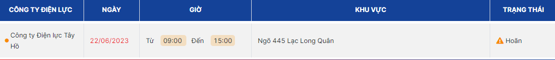 lich cat dien o ha noi 22 6 2023 ha dong thanh oai my duc co ke hoach tam ngung cap dien hinh 1