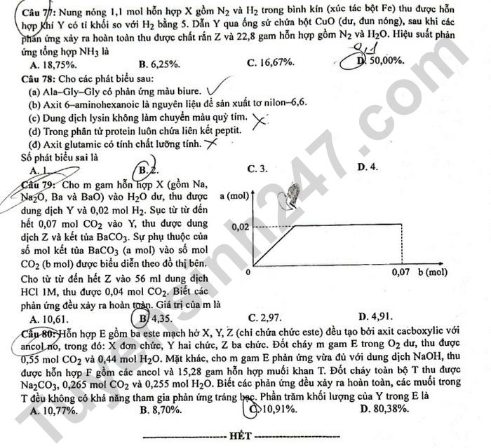 de thi tot nghiep thpt 2023 mon hoa hoc ma de 213 hinh 4