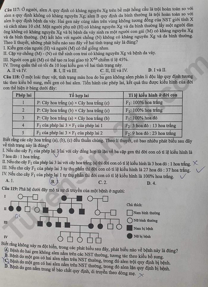 de thi tot nghiep thpt 2023 mon sinh hoc ma de 212 hinh 5