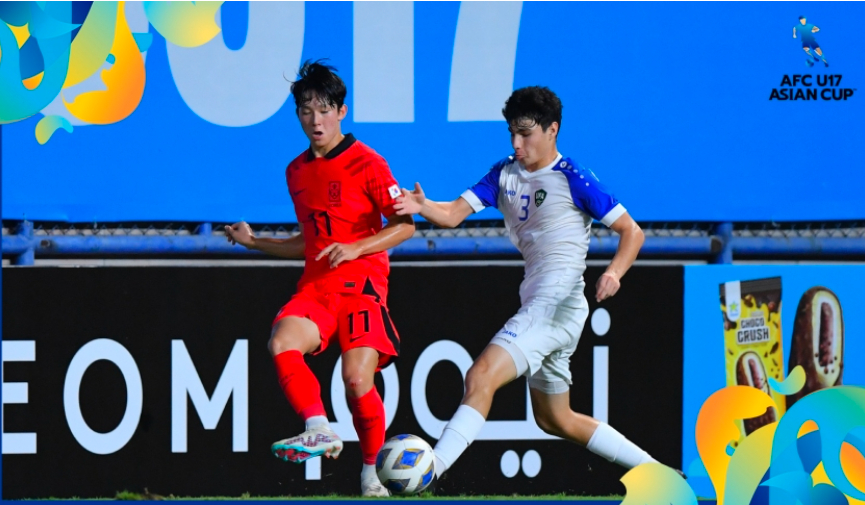 thang uzbekistan u17 han quoc gap u17 nhat ban o chung ket u17 chau a hinh 3