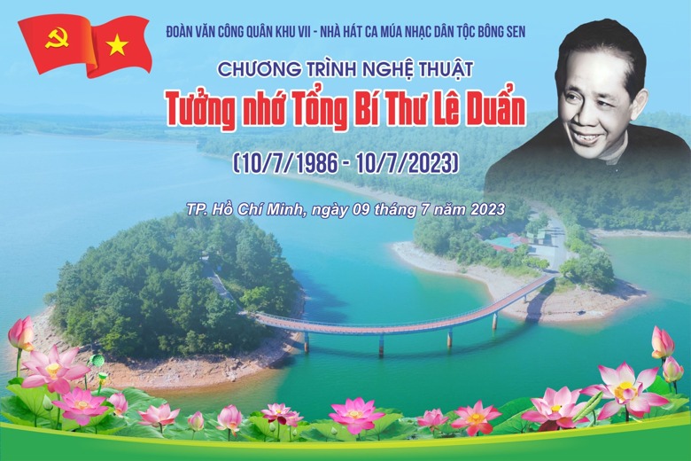 chuong trinh nghe thuat tuong nho tong bi thu le duan hinh 2