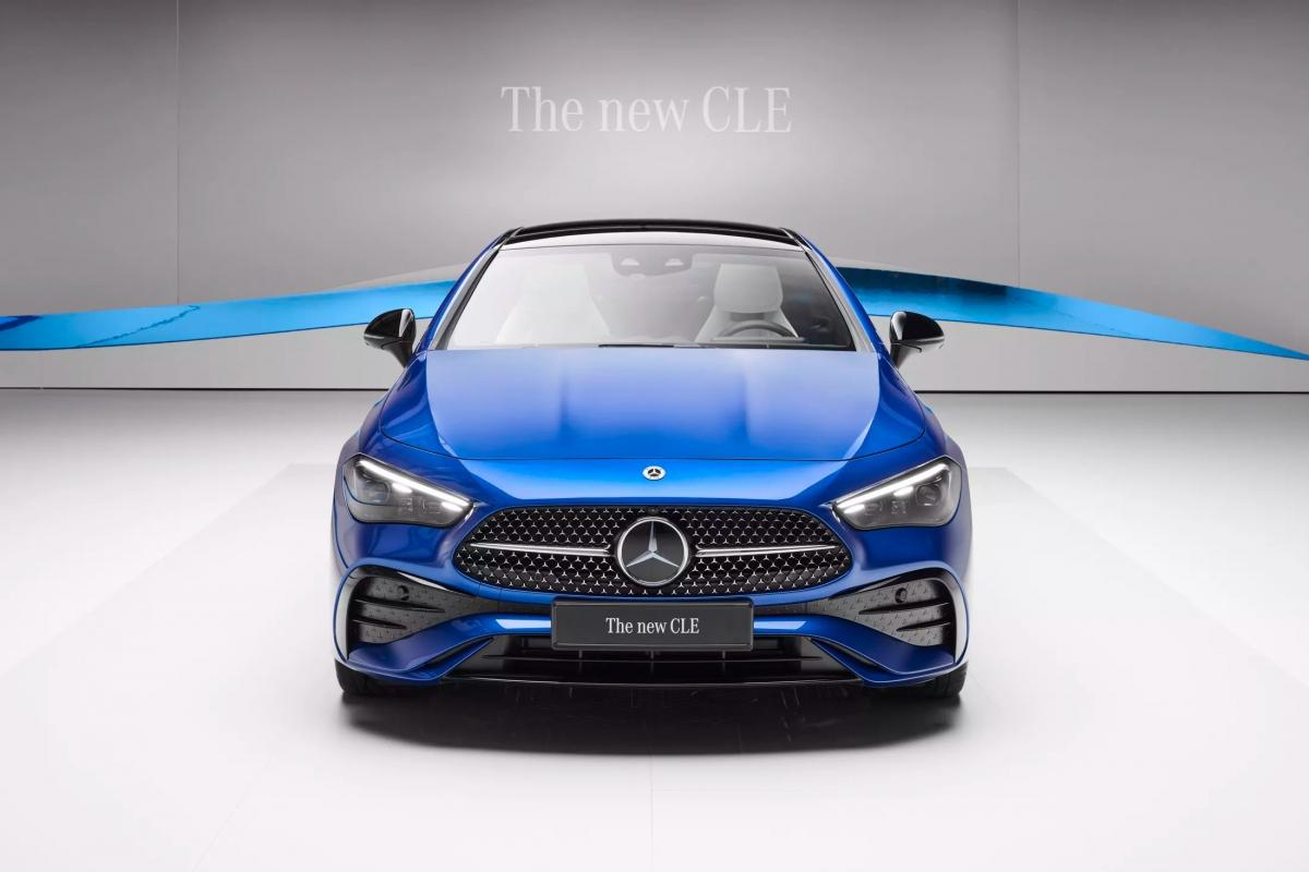 mercedes benz cle 2024 ra mat co the thay the c class va e class coupe hinh 2