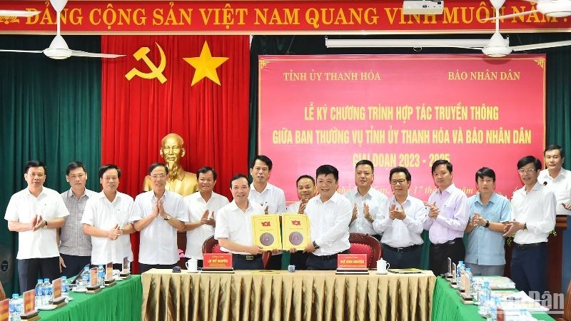 tinh thanh hoa va bao nhan dan nang cao chat luong hieu qua cong tac phoi hop tuyen truyen hinh 1