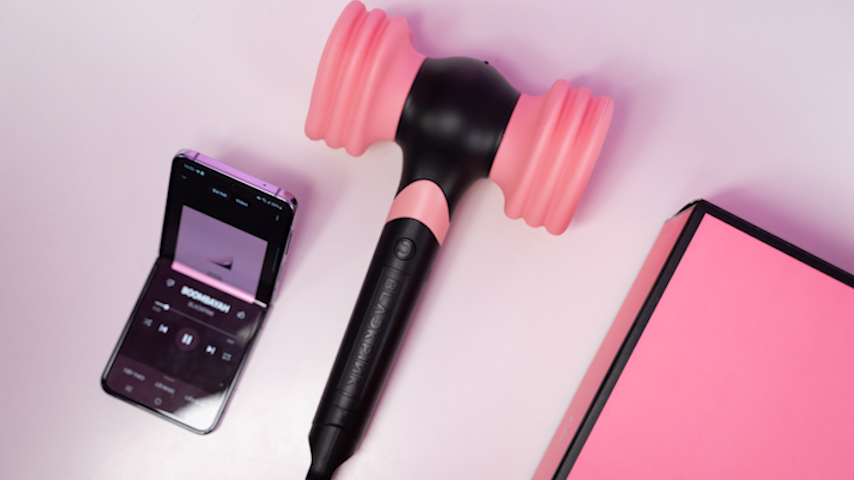 tren tay chiec bua lightstick blackpink v2 hinh 8