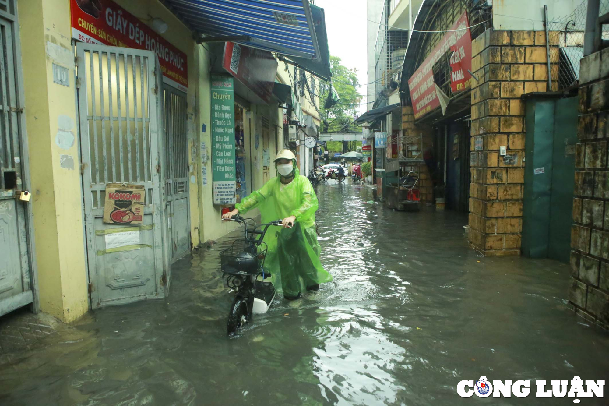 ha noi mua lon nhieu tuyen pho ngap sau trong nuoc hinh 5