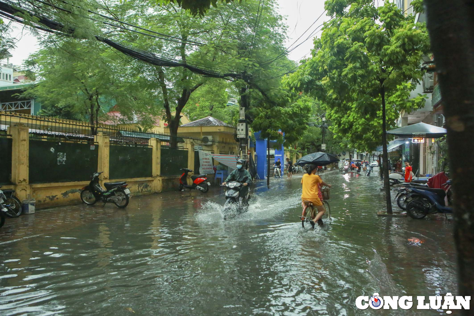 ha noi mua lon nhieu tuyen pho ngap sau trong nuoc hinh 3