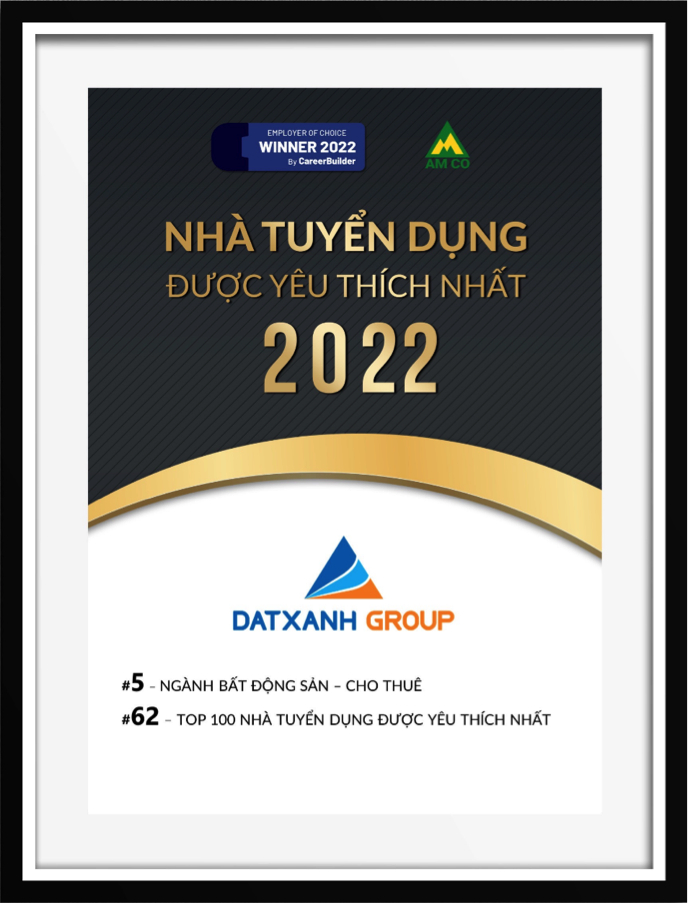 tap doan dat xanh duoc vinh danh top nha tuyen dung duoc yeu thich nam 2022 hinh 1