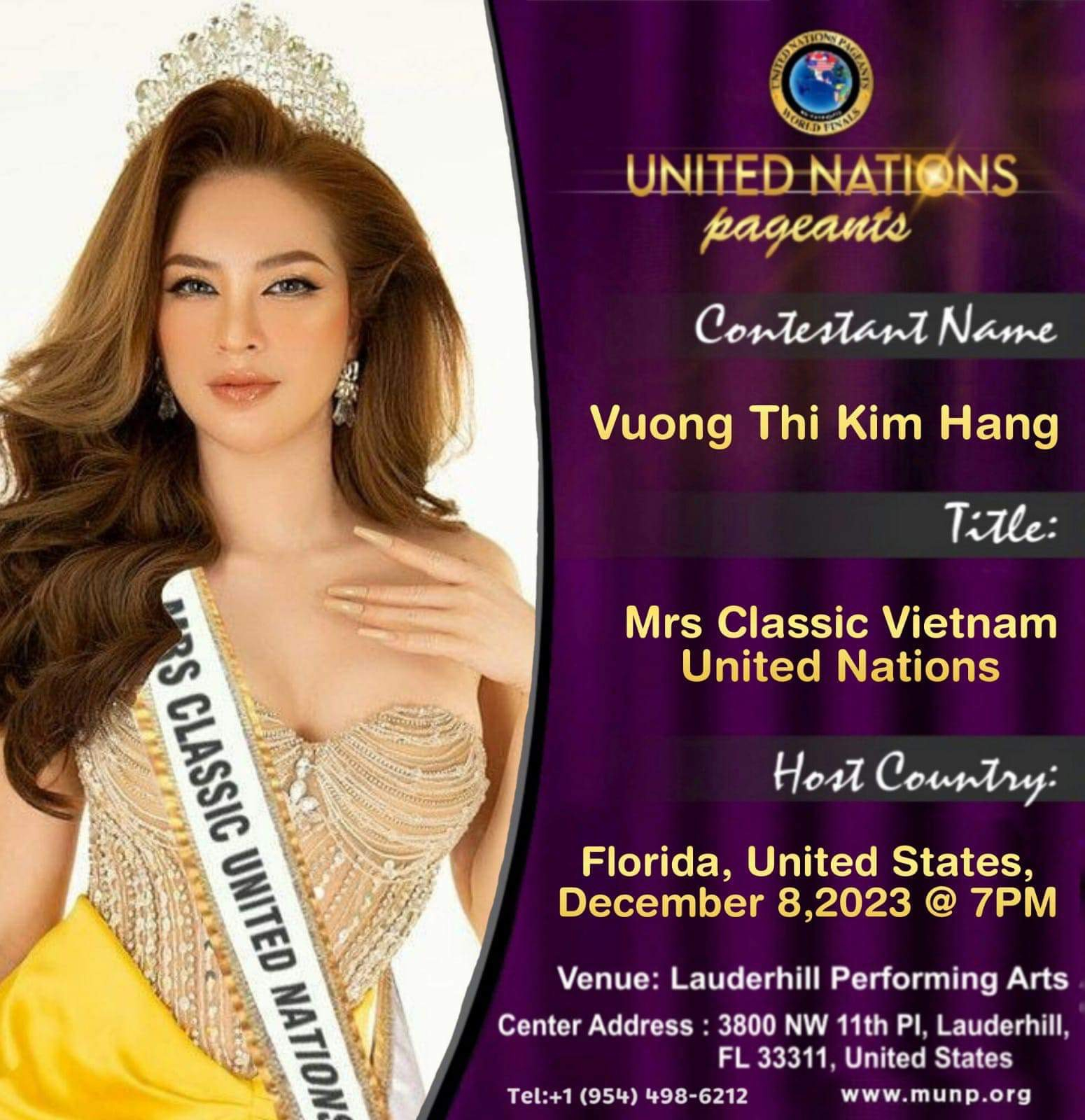 doanh nhan vuong thi kim hang se tham du dau truong nhan sac mrs classic united nations 2023 tai my hinh 1