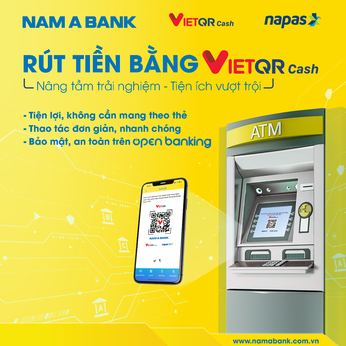 nam a bank tien phong trien khai dich vu rut tien bang vietqr hinh 2