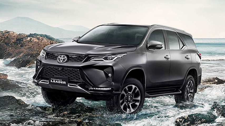 toyota fortuner 2023 xuat hien tai thai lan hinh 2