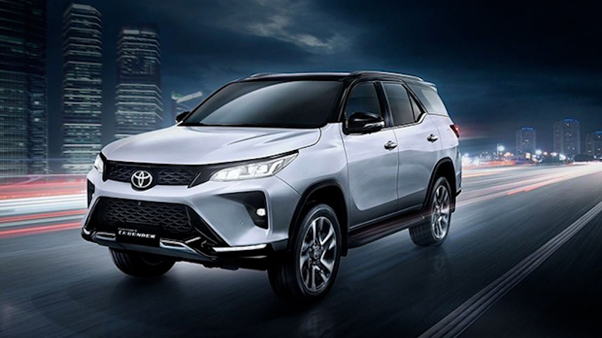 toyota fortuner 2023 xuat hien tai thai lan hinh 3