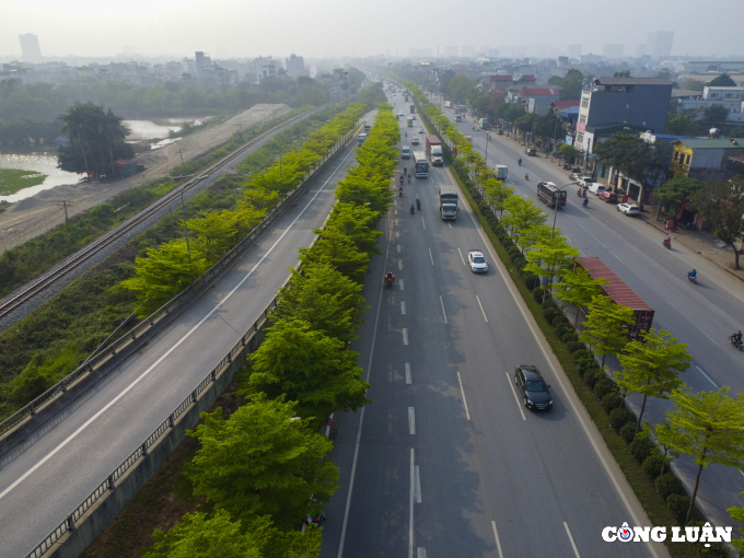 Tổ chức lại giao thông 2 nút giao tại quận Long Biên nhằm giảm thiểu ùn tắc. Ảnh minh họa.


