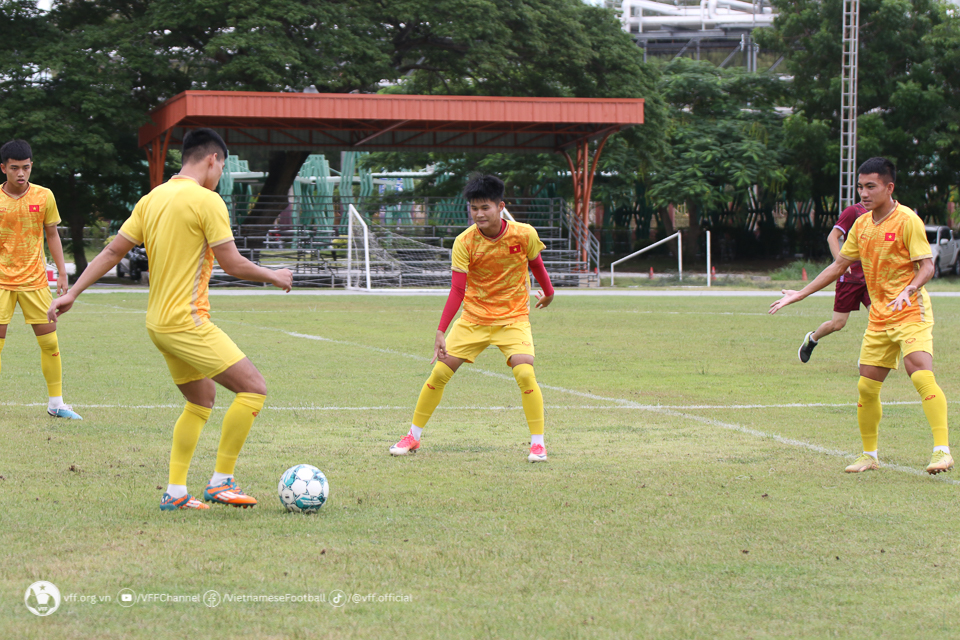 u23 viet nam tap sut penalty truoc tran ban ket giai u23 dong nam a hinh 5