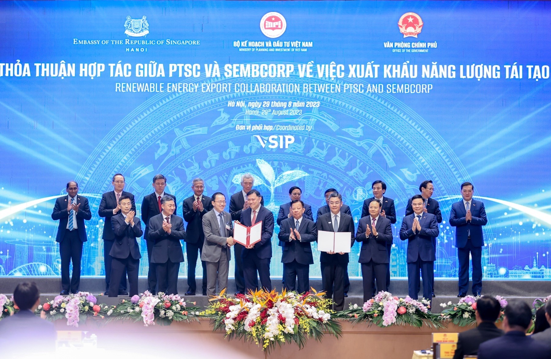 lien danh ptsc  sembcorp duoc cap phep khao sat bien cho du an dien gio ngoai khoi xuat khau dien sang singapore hinh 1