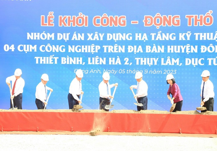 ha noi khoi cong 4 cum cong nghiep tai dong anh hinh 1