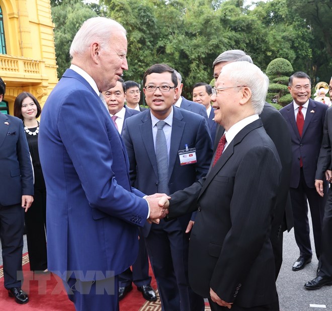 tong bi thu chu tri le don chinh thuc tong thong hoa ky joe biden hinh 3