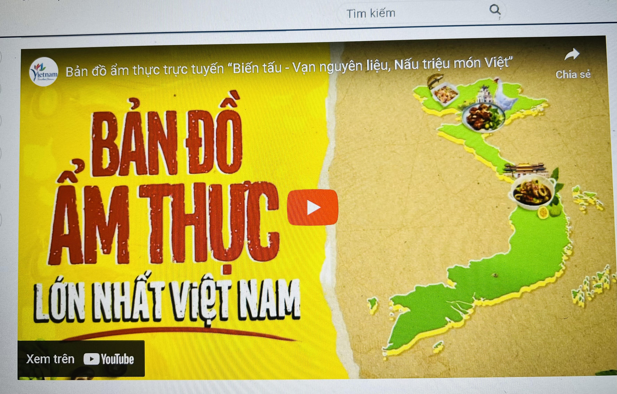 ra mat video clip quang ba van hoa am thuc viet nam hinh 1