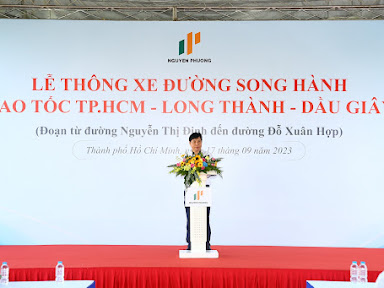 thong xe duong song hanh doc theo cao toc tphcm  long thanh  dau giay hinh 3