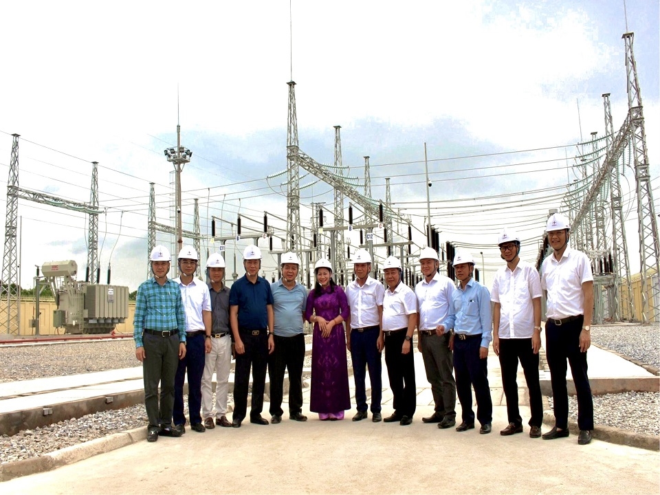 dong dien thanh cong dua du an duong day va tram bien ap 110kv yen binh 8 vao van hanh an toan hinh 1