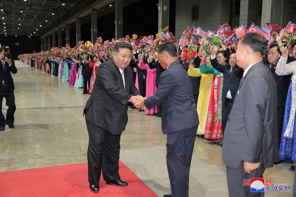 nha lanh dao kim jong un da ve toi trieu tien sau chuyen tham nga bang tau hoa hinh 1