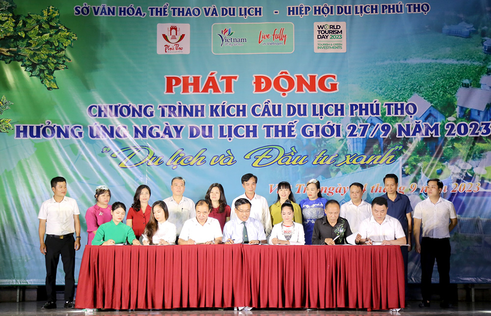 phu tho phat dong chuong trinh kich cau du lich 2023 hinh 1