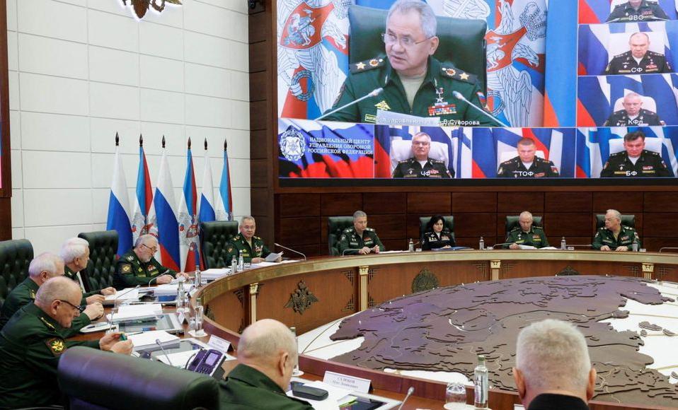 Ông Sokolov xuất hiện trong cuộc họp của Nga. Ảnh: Reuters