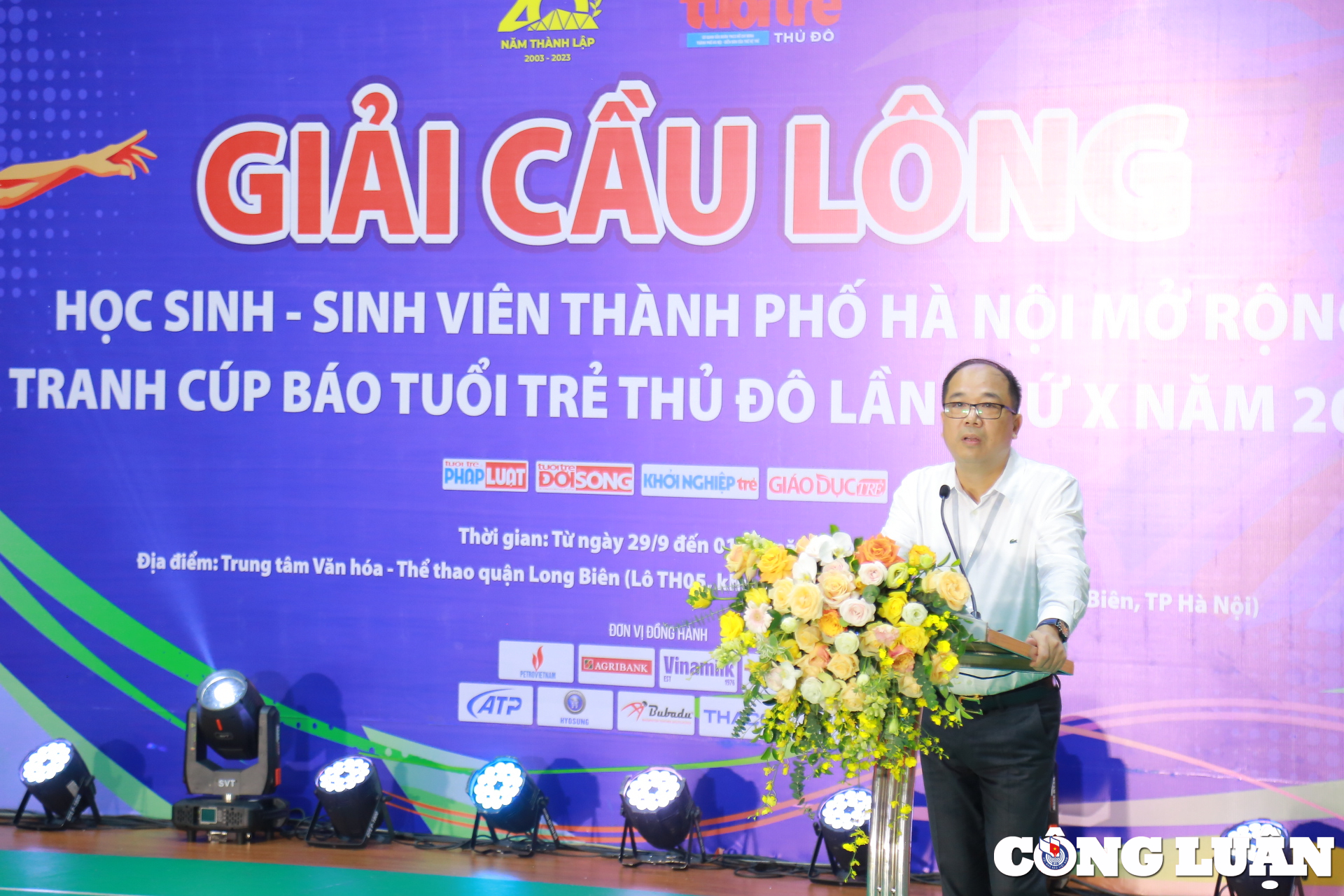 khai mac giai cau long hoc sinh sinh vien thanh pho ha noi nam 2023 hinh 3