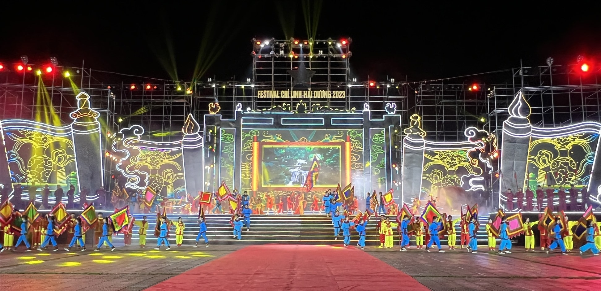 man nhan man nghe thuat dac sac khai mac festival chi linh  hai duong 2023 hinh 2