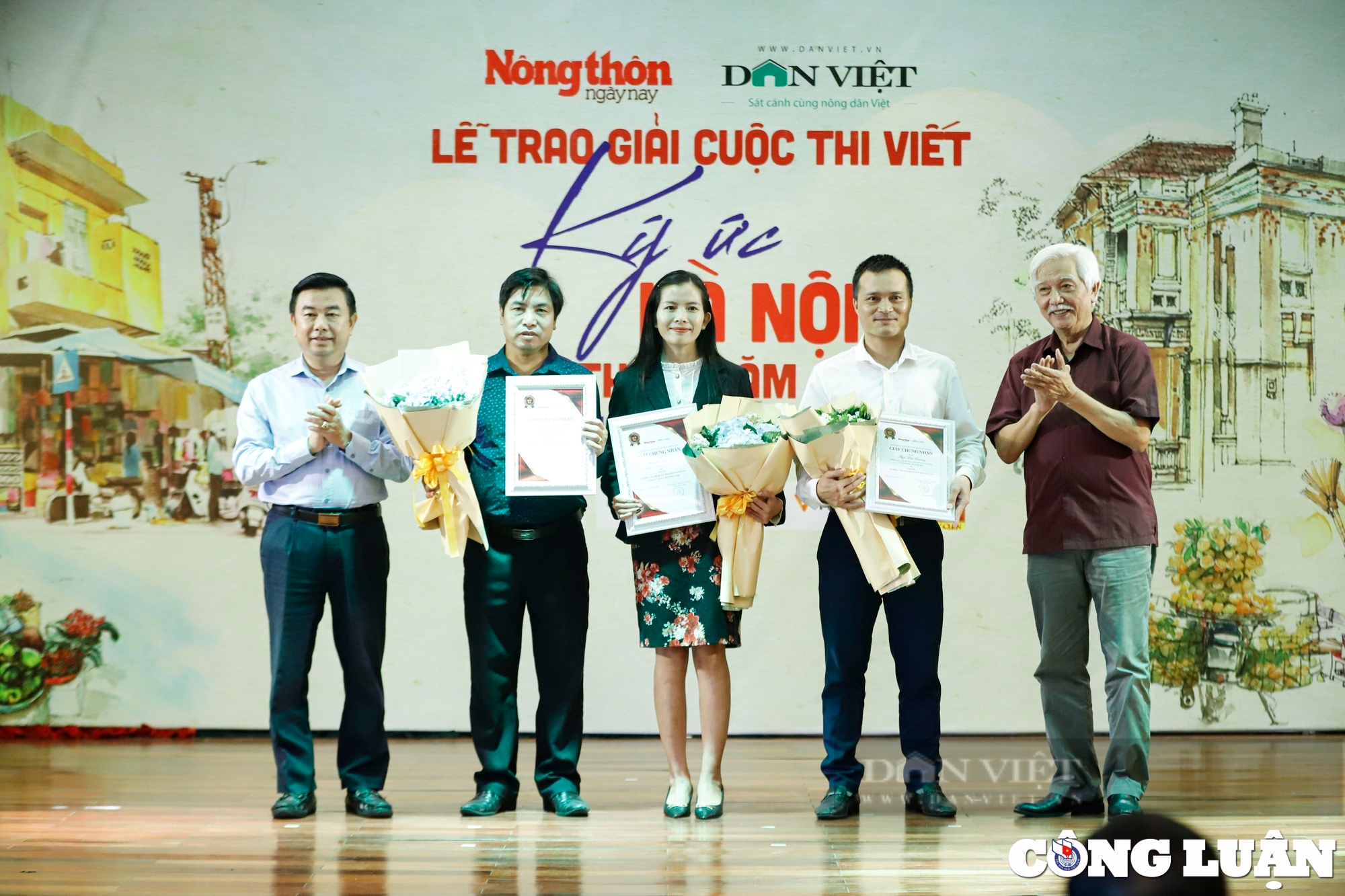 bao nong thon ngay nay trao giai cuoc thi viet ky uc ha noi lan thu 2 hinh 5