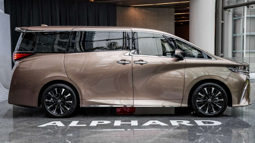 2024 toyota alphard the he thu tu voi nang cap moi ve kien truc khung gam va dong co hinh 1