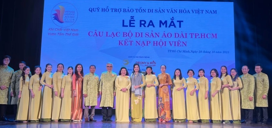 cau lac bo di san ao dai tp hcm chinh thuc ra mat hinh 1