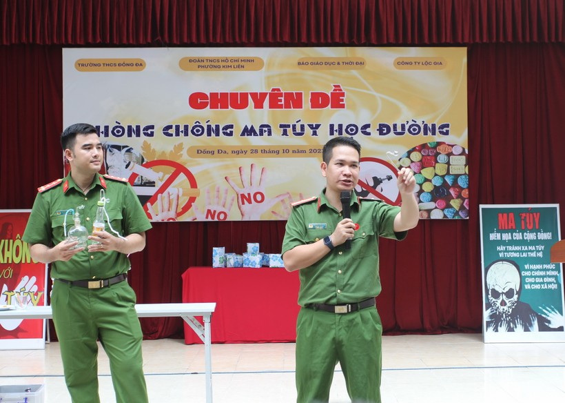 truong thcs dong da to chuc chuyen de phong chong ma tuy hoc duong hinh 3