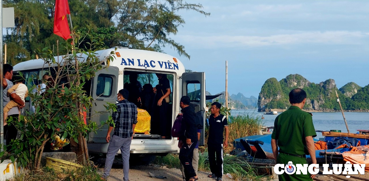 quang ninh da tim thay thi the nguoi phu nu lai thuyen tai cang cai rong roi xuong bien tu vong hinh 1